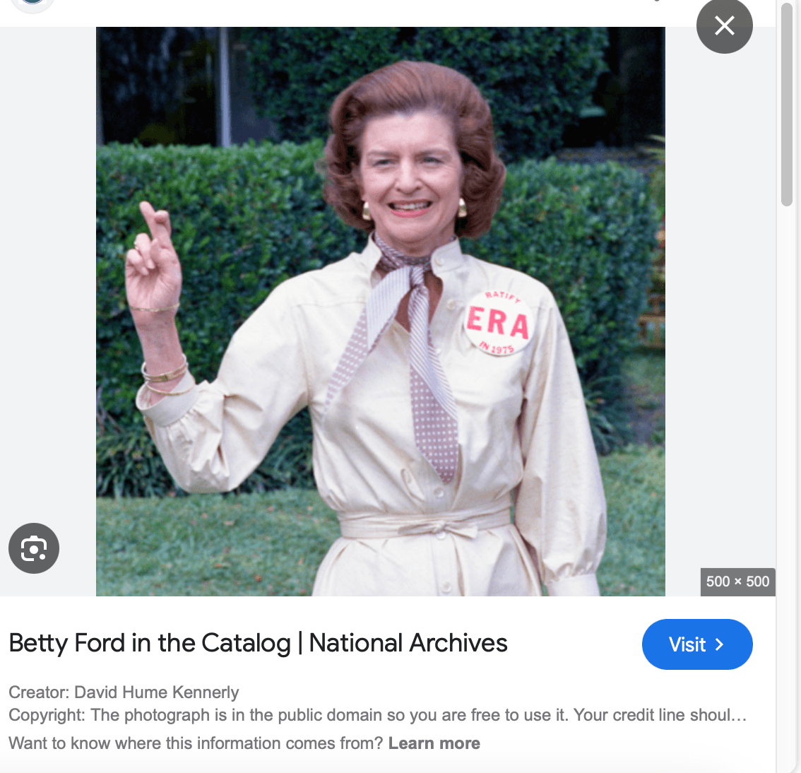 Republican Support for the ERA